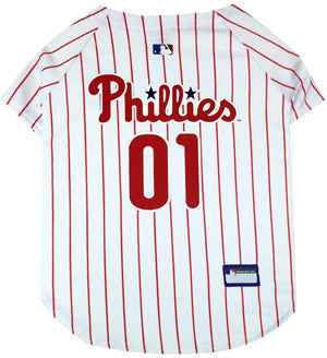Philadelphia Phillies MLB Dog Jersey - Official Baseball Pet Fan Apparel