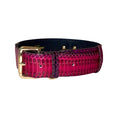 Load image into Gallery viewer, Ruby Red & Purple Snake Classic Collar
