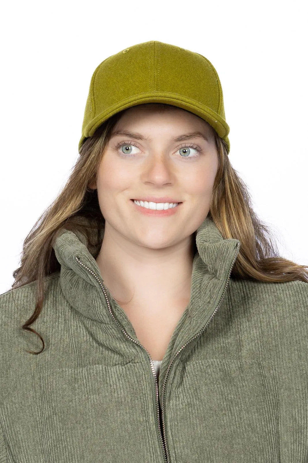 Mossy Pine Wool Baseball Cap - Southlake Paws