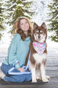Load image into Gallery viewer, Hydrangea Haven Dog Bandana - Southlake Paws
