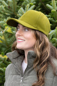 Load image into Gallery viewer, Mossy Pine Wool Baseball Cap - Southlake Paws
