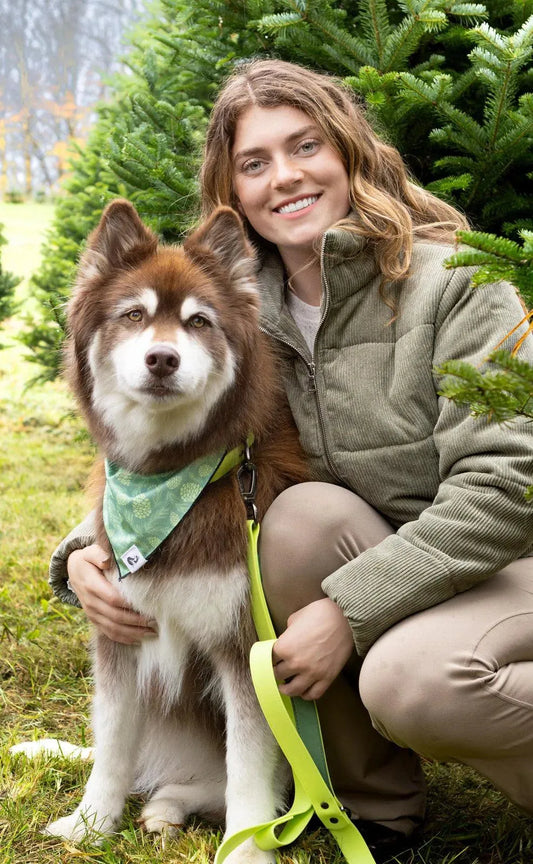 Mossy Pine Waterproof Leash - Southlake Paws