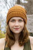 Load image into Gallery viewer, Sequoia Ribbed Knit Hat with Pom - Southlake Paws
