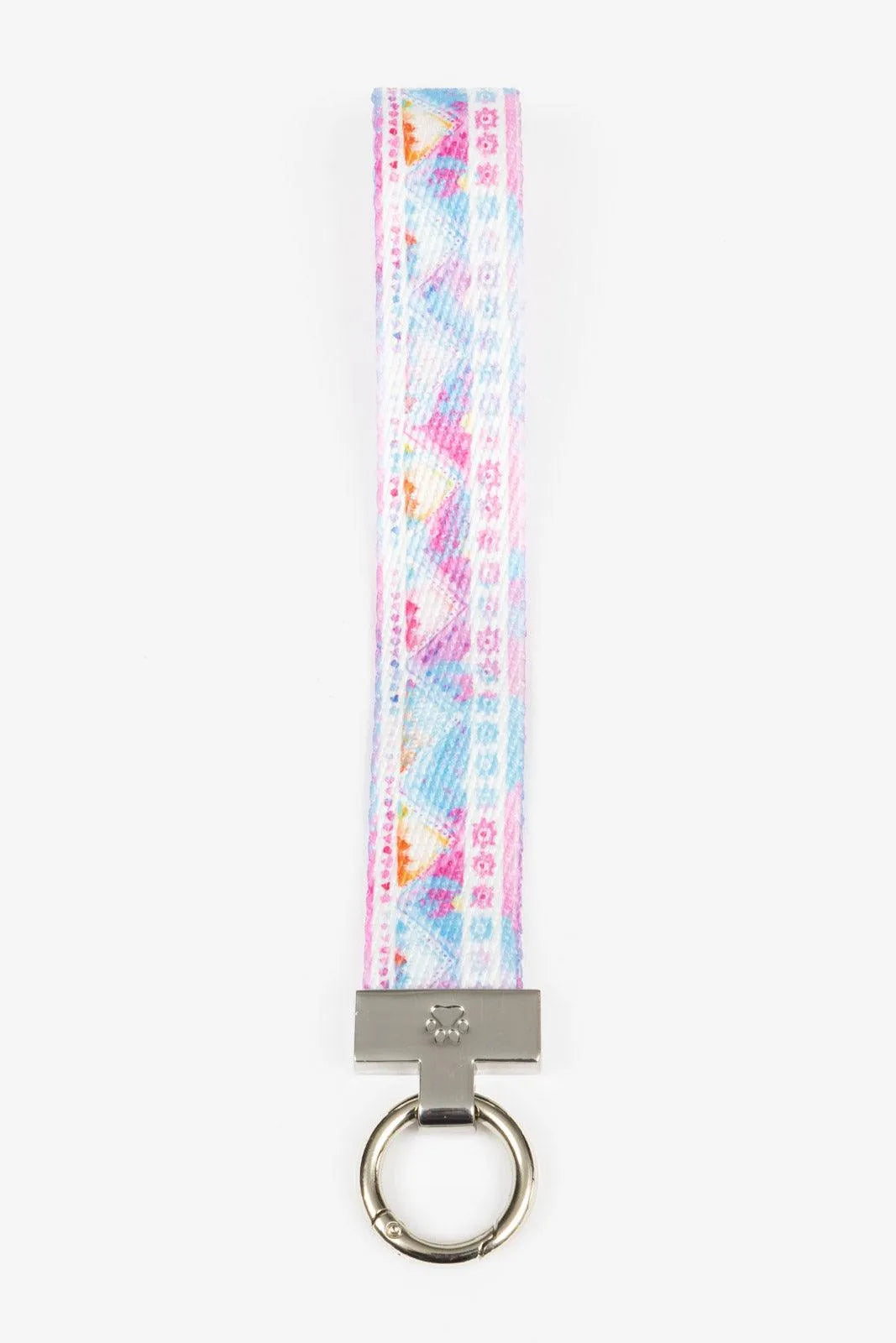 Pink and Blue Wristlet Keychain - Southlake Paws