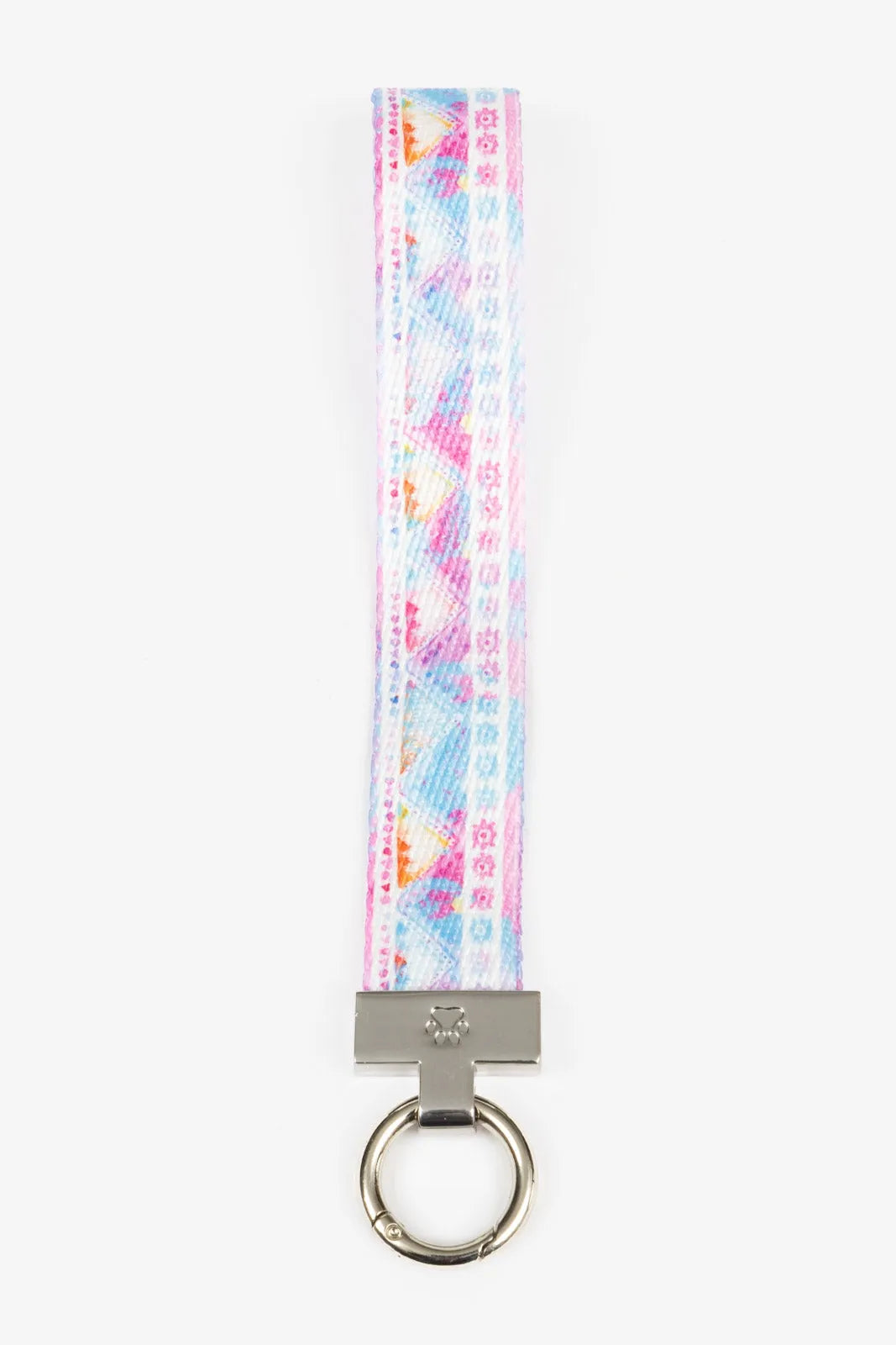 Pink and Blue Tribal Dog Bandana & Matching Keychain - Southlake Paws