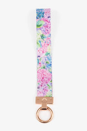 Hydrangea Haven Wristlet Keychain