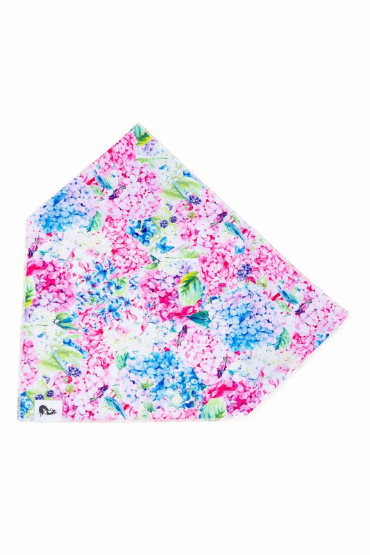 Hydrangea Haven Dog Bandana & Matching Keychain - Southlake Paws