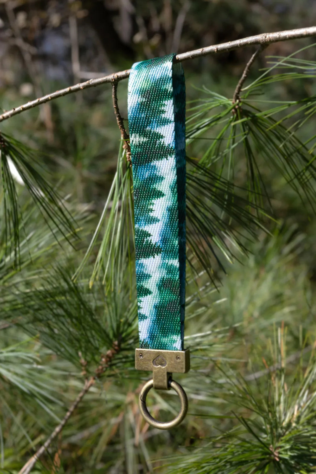 Evergreen Explorer Dog Bandana & Matching Keychain - Southlake Paws