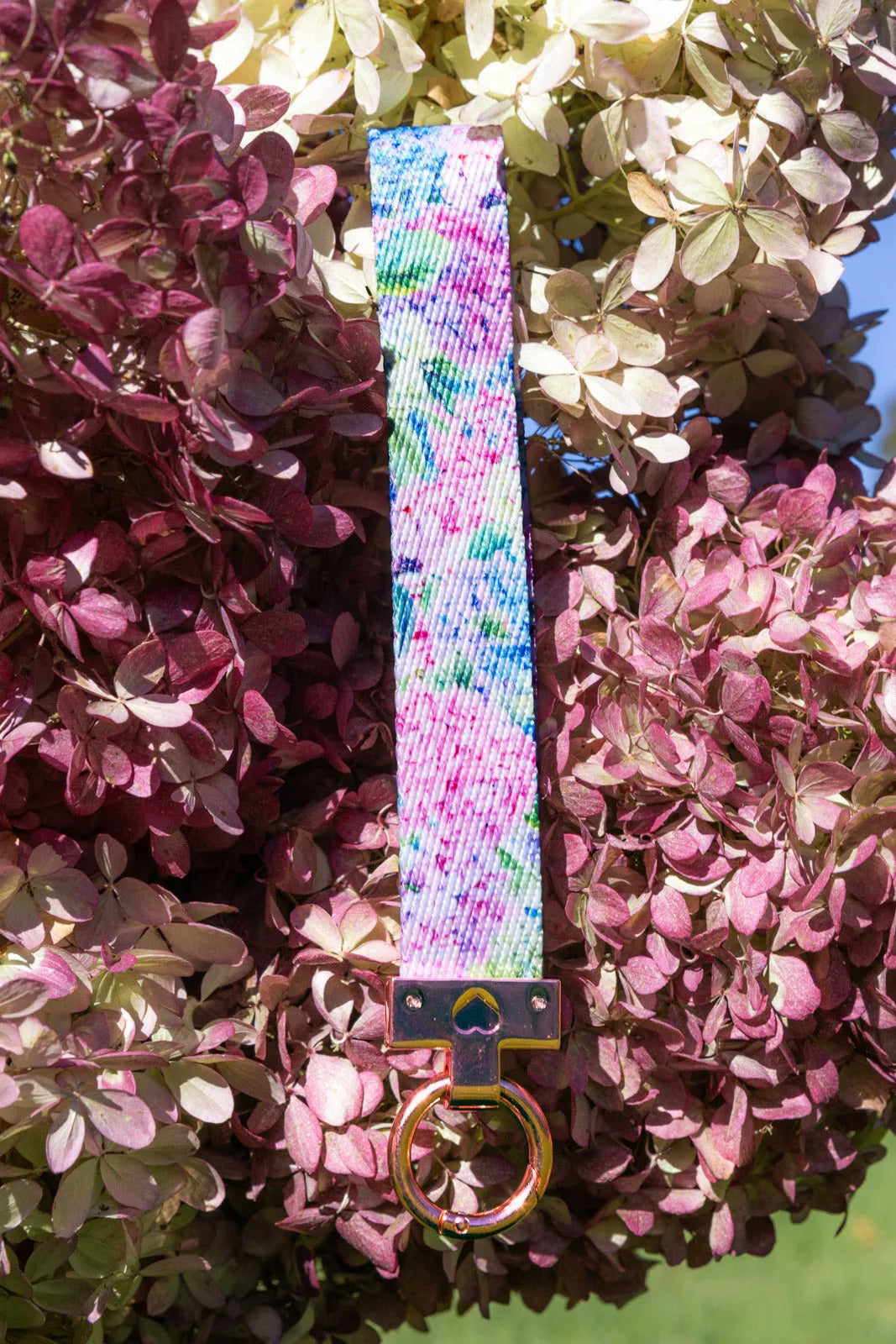 Hydrangea Haven Dog Bandana & Matching Keychain - Southlake Paws