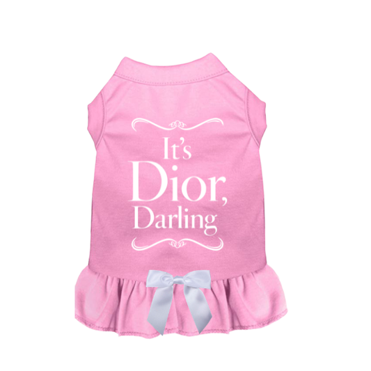 It’s Dior, Darling Couture Dress – Signature Bow Collection
