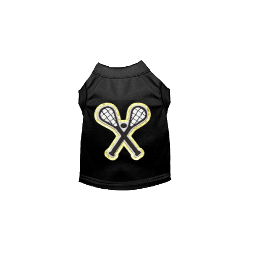 Lacrosse King Dog Shirt 