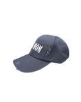 Load image into Gallery viewer, Dog Dad Distressed Cap - Scotland Blue
