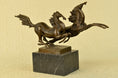 Load image into Gallery viewer, Signed Original Milo Dual Horses Horse Modern Art Abstract Sculpture Statue SALE
