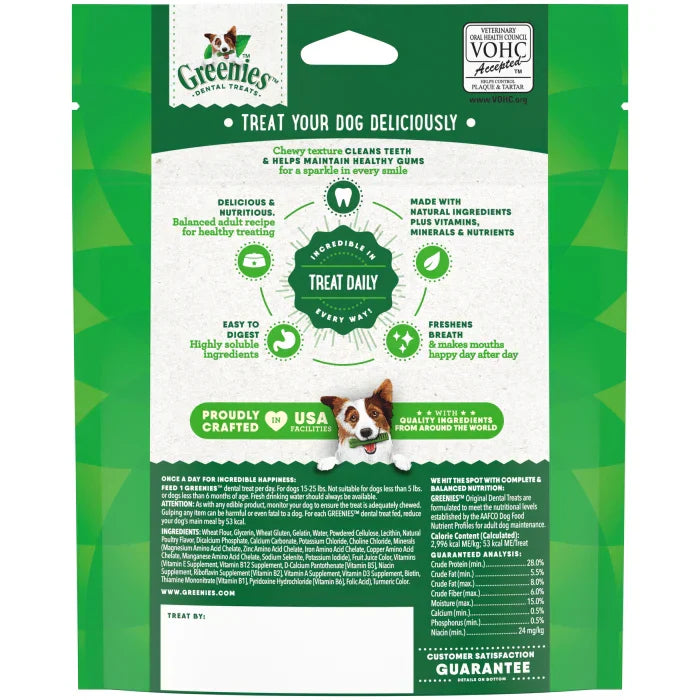 Greenies Original Petite Dental Treats 