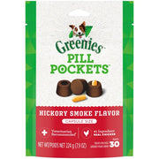 GREENIES Hickory Smoke Flavored Capsule Pill Pockets 
