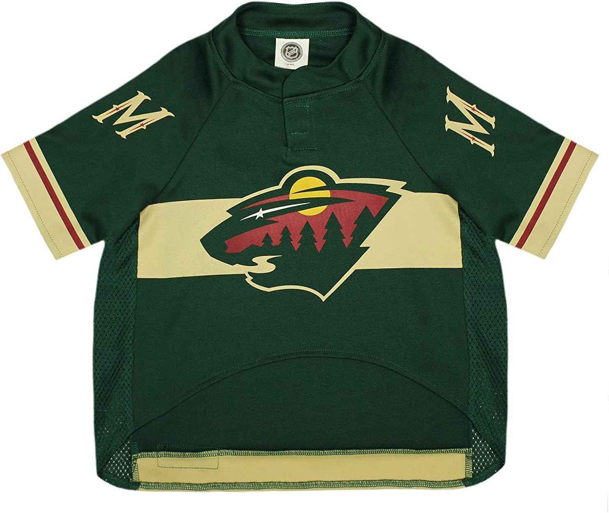 NHL Minnesota Wild Mesh Dog Jersey