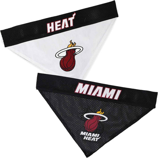 Miami Heat Reversible Dog Bandana