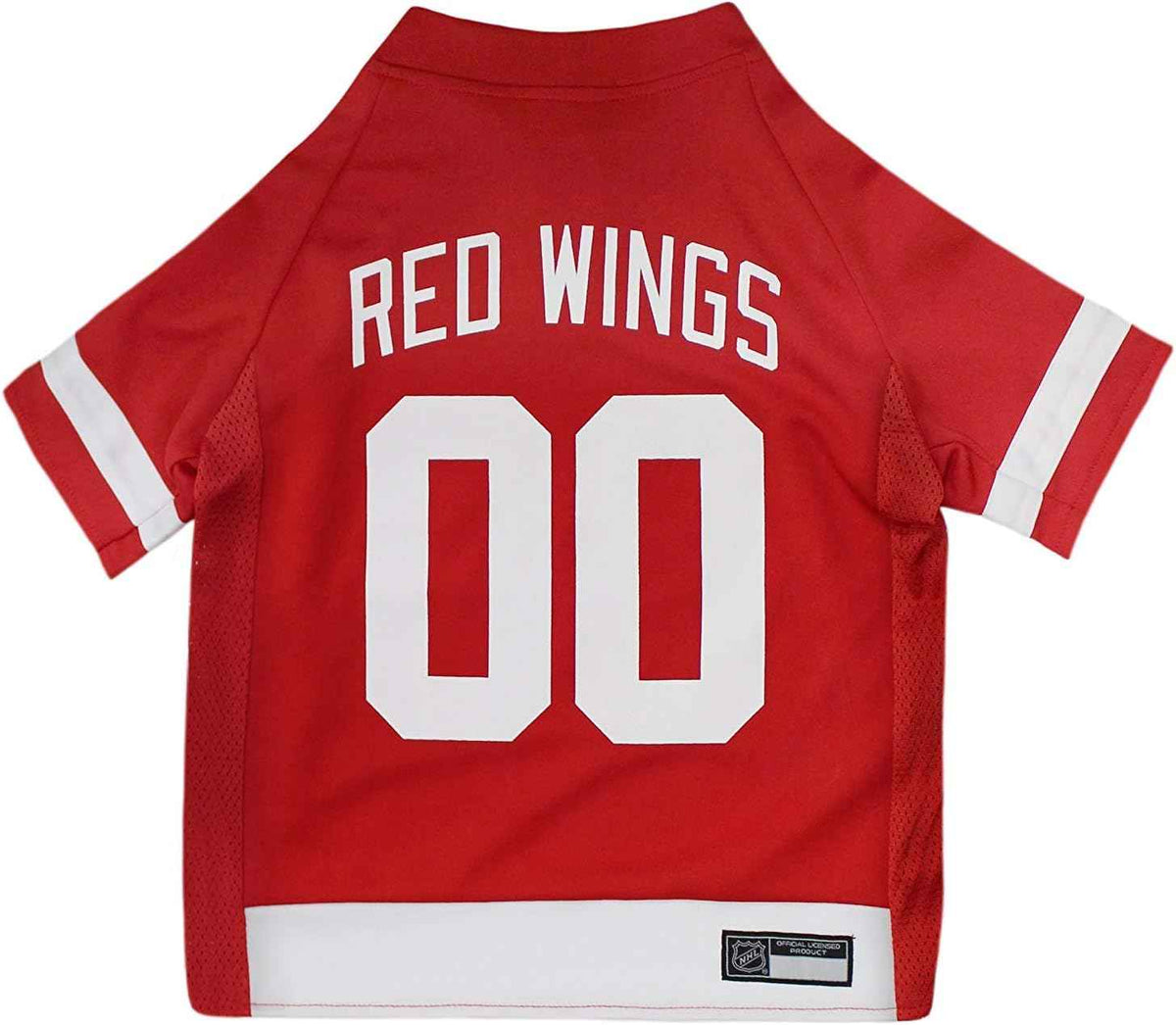 NHL Detroit Red Wings Mesh Dog Jersey