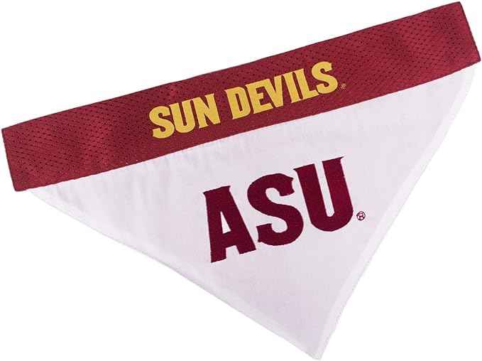 Arizona State Reversible Dog Bandana
