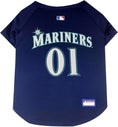 Load image into Gallery viewer, MLB Seattle Mariners Mesh Dog Jersey
