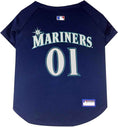 Load image into Gallery viewer, MLB Seattle Mariners Mesh Dog Jersey
