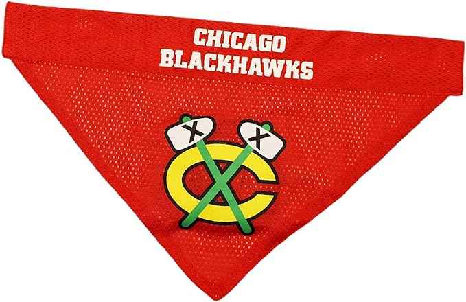 Chicago Blackhawks Reversible Dog Bandana