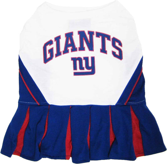 New York Giants Dog Cheerleader Dress