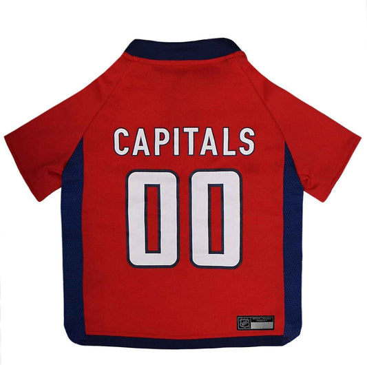 NHL Washington Capitals Mesh Dog Jersey