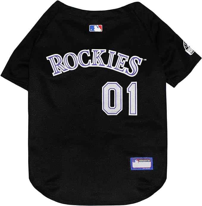 MLB Colorado Rockies Mesh Dog Jersey