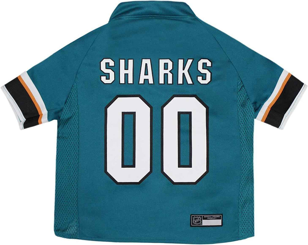 NHL San Jose Sharks Mesh Dog Jersey