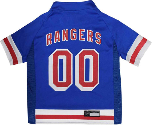 NHL New York Rangers Mesh Dog Jersey
