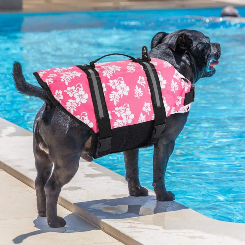 Floral Dog Life Jacket - Southlake Paws