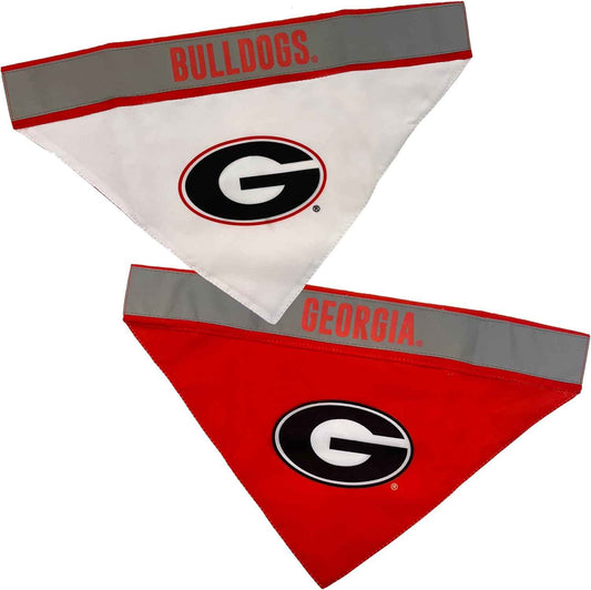 Georgia Reflective Reversible Dog Bandana