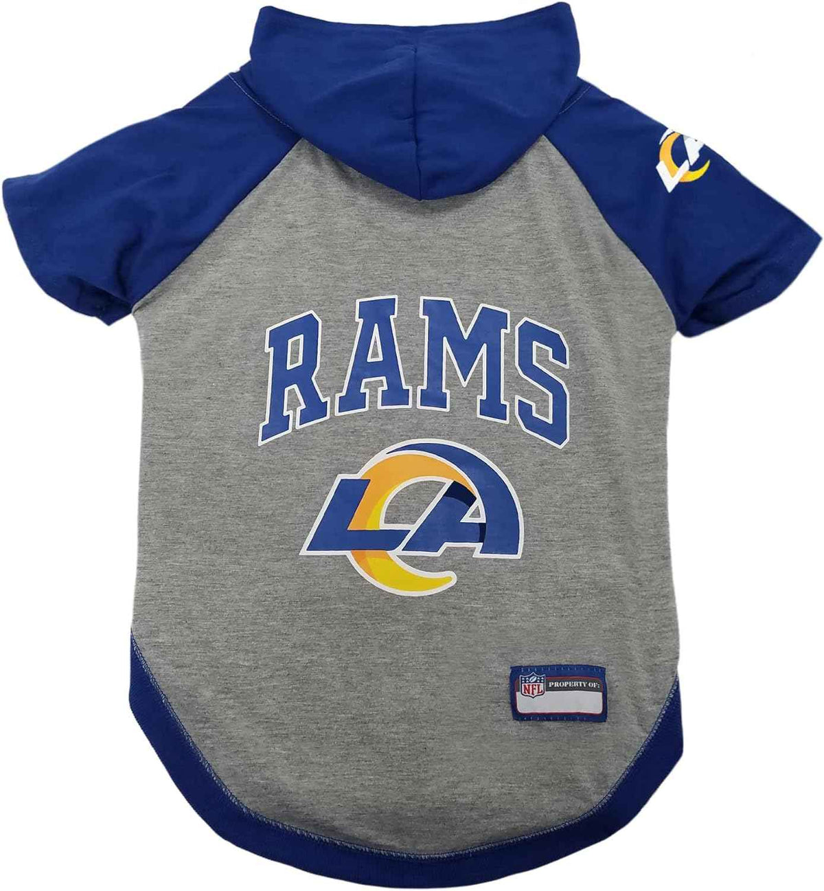 NFL Los Angeles Rams Hooded Dog T-Shirt