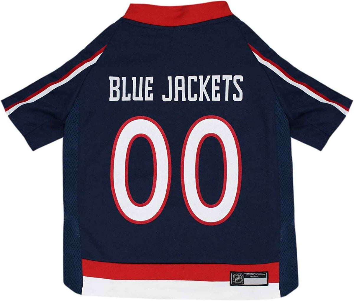 NHL Columbus Blue Jackets Mesh Dog Jersey