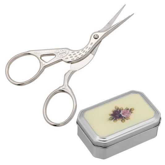 Embroidery Crane Bird Scissors