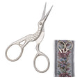Load image into Gallery viewer, Crane Bird Designed Scissors With Pouch
