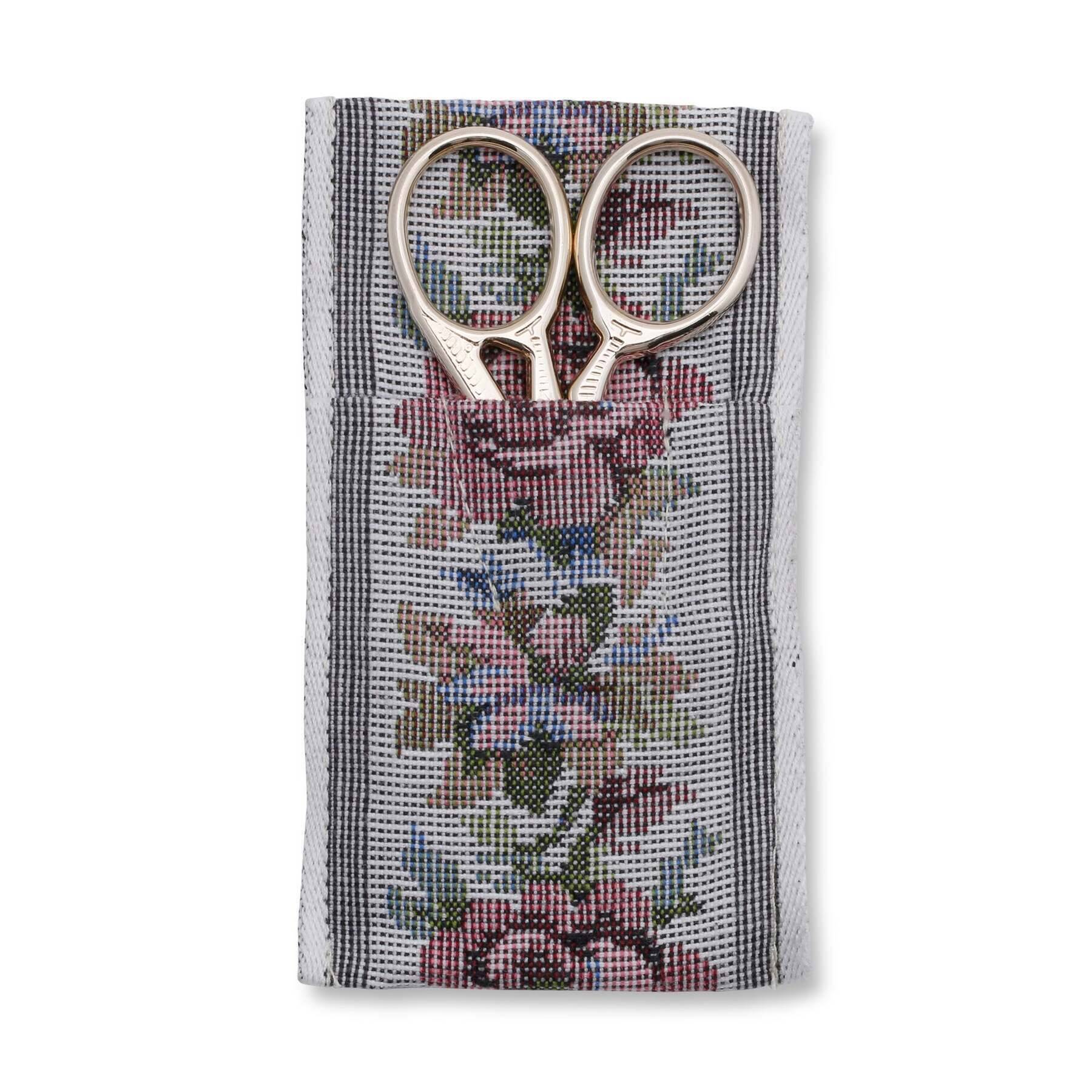 Crane Bird Designed Scissors With Pouch