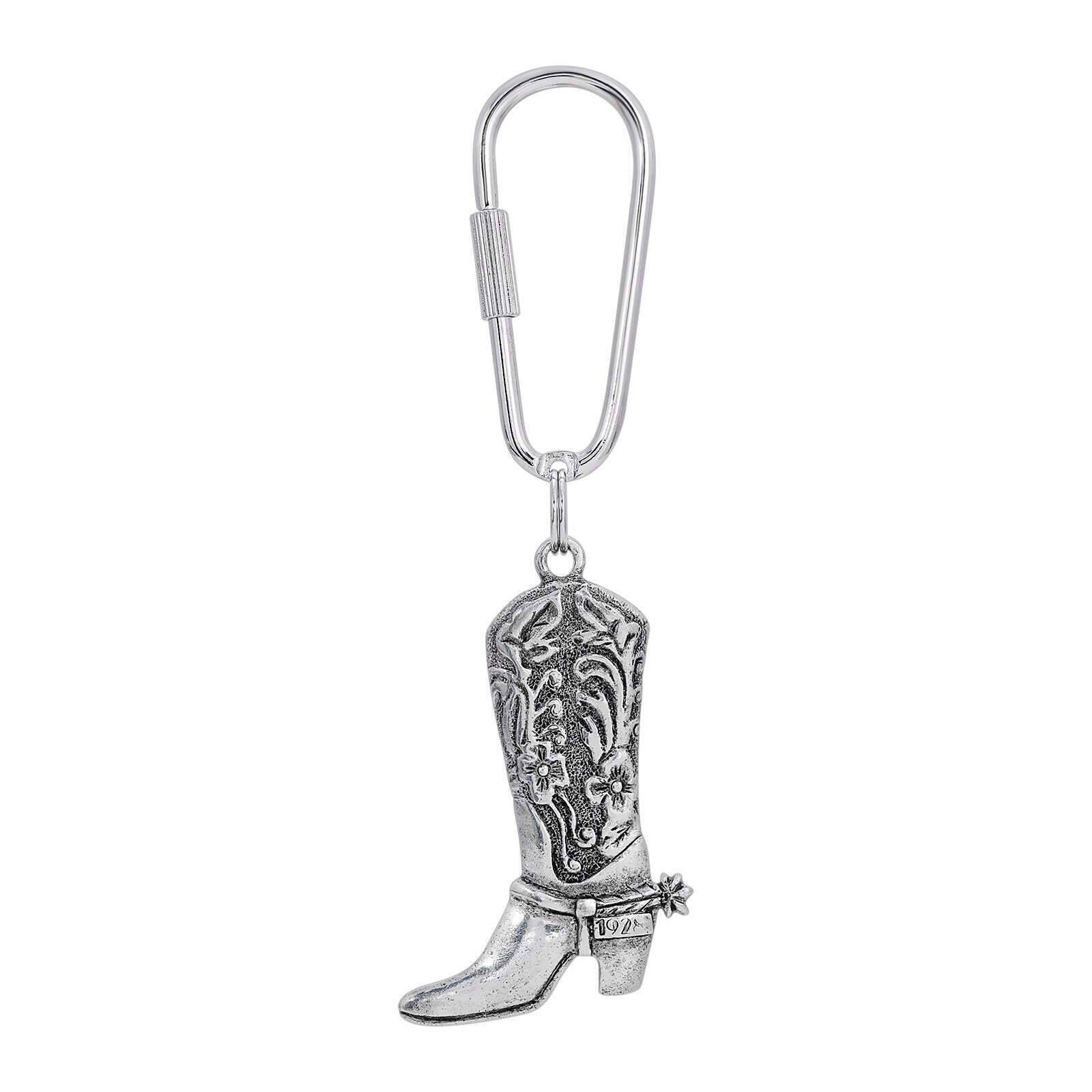 Cowboy Boot Carabiner Key Chain