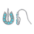 Load image into Gallery viewer, Petite Horseshoe Wire Earrings
