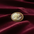 Load image into Gallery viewer, Twin Muse And Bird Cameo Pin
