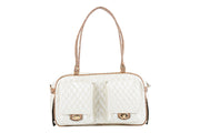 Marlee - Ivory Quilted With Snake