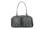 Marlee - Black Quilted