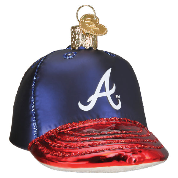 Braves Baseball Cap Ornament - Southlake Paws