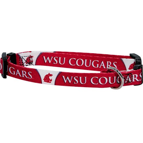 Washington State Cougars NCAA Dog Collar
