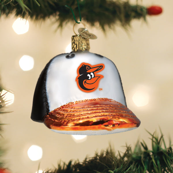 Orioles Baseball Cap Ornament - Southlake Paws