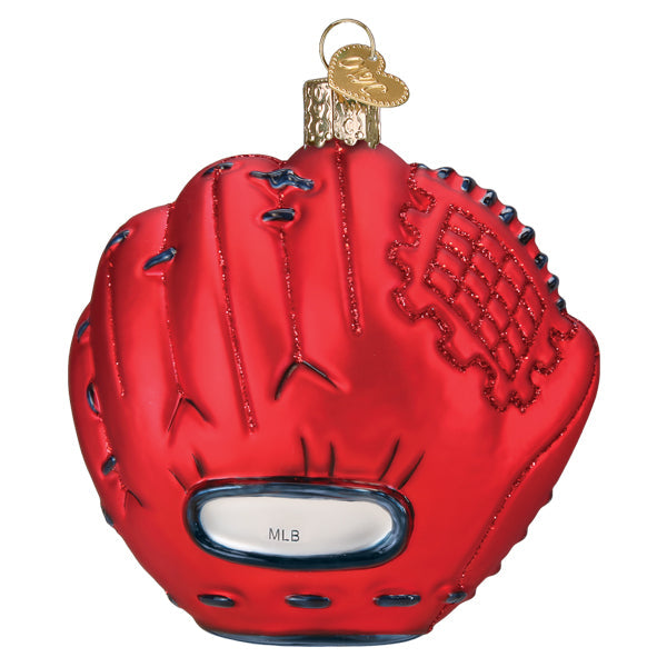 Red Sox Baseball Mitt Ornament - Southlake Paws