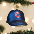 Load image into Gallery viewer, Cubs Baseball Cap Ornament - Southlake Paws
