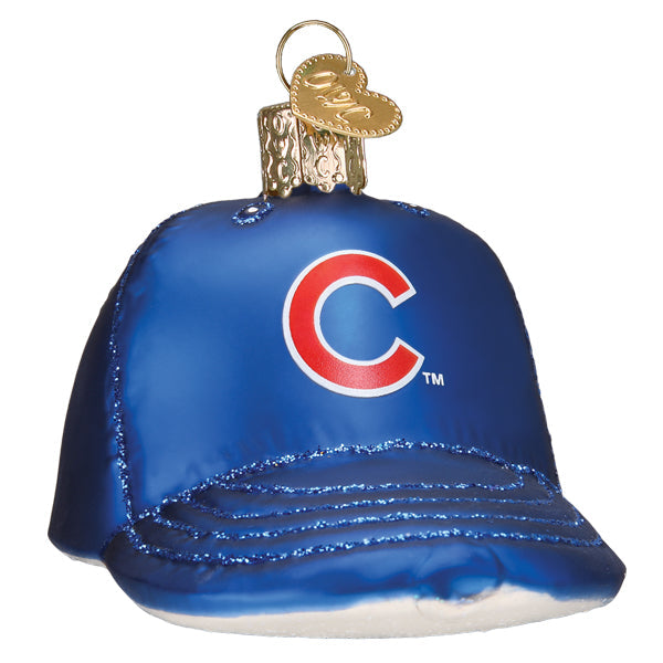 Cubs Baseball Cap Ornament - Southlake Paws