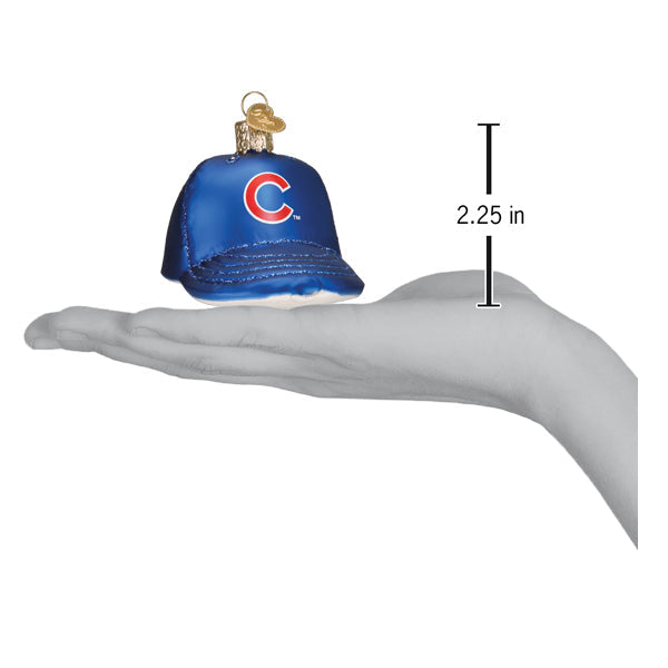Cubs Baseball Cap Ornament - Southlake Paws